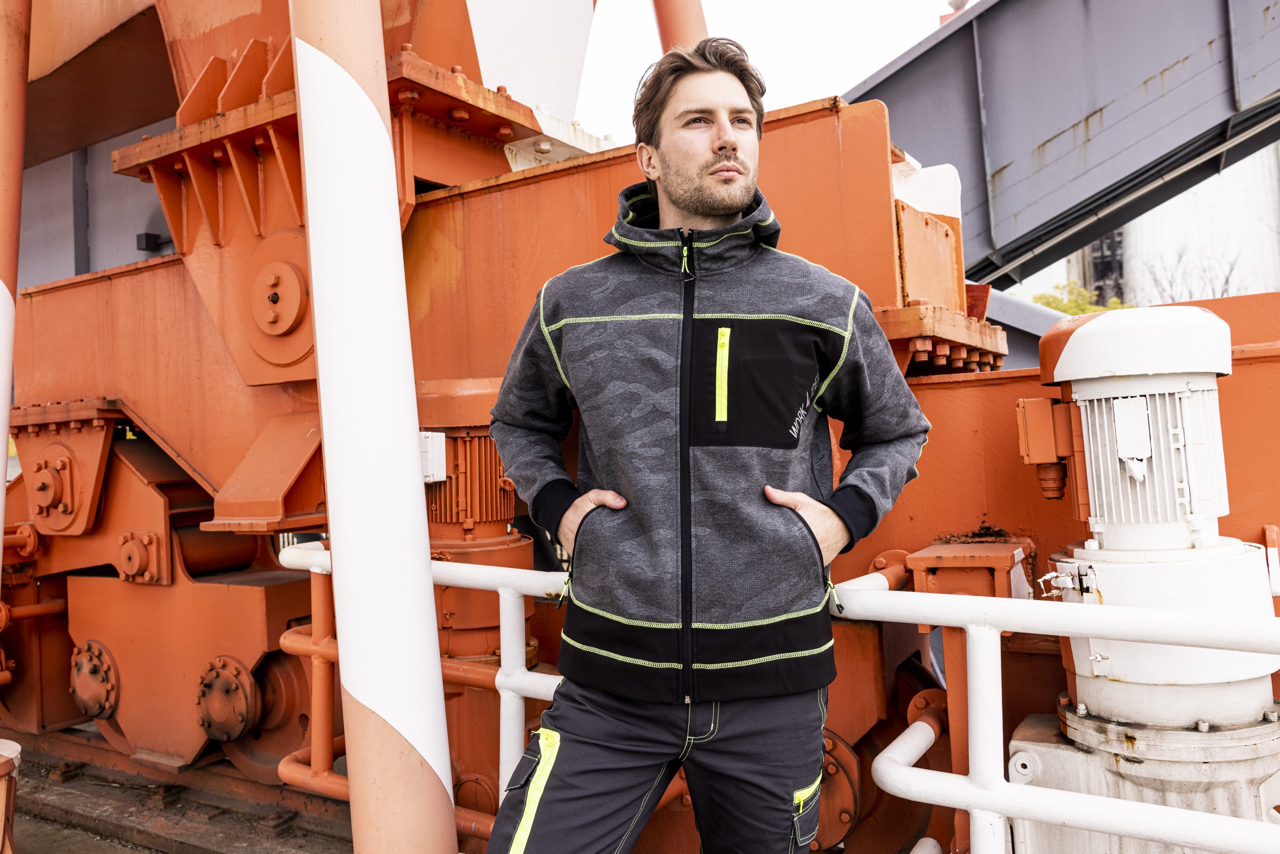 DJ0315男士工作服